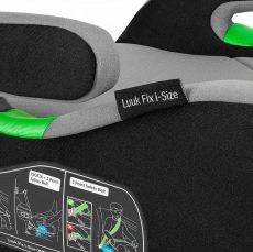 Автокрісло-бустер Lionelo Luuk Fix I-Size Black Carbon